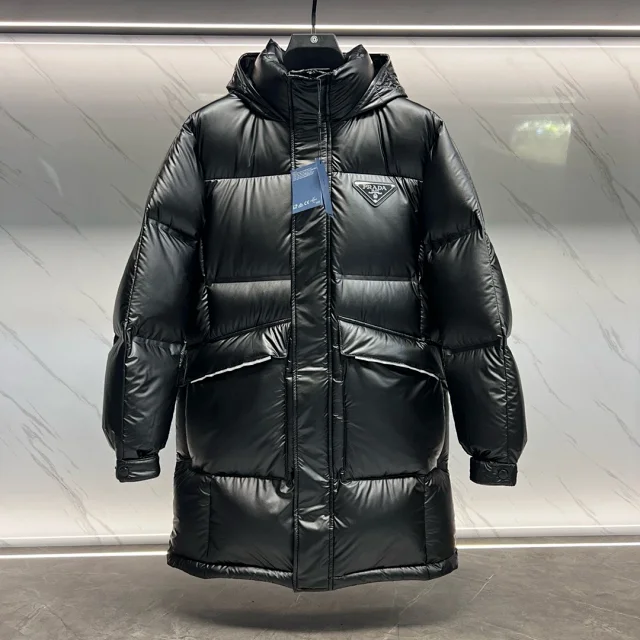 Prada Down Jackets Hooded Puffer product detail image 10