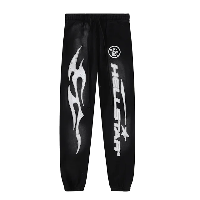 Unbranded Trousers Drawstring with tribal flame graphics product detail image 11