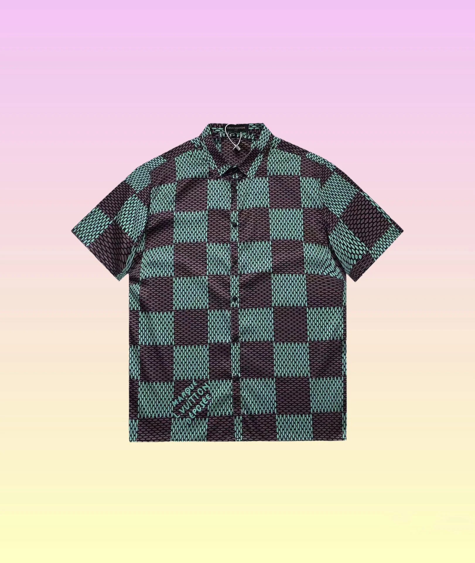 Louis Vuitton Shirts Short-sleeve printed button-up shirt — 17