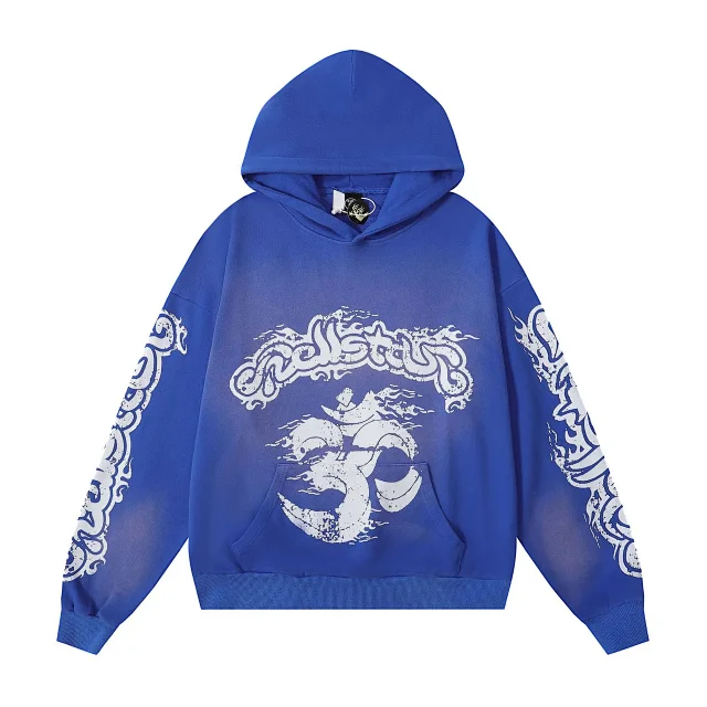 Hellstar Hoodies & Sweatshirts Graphic Print Crewneck Sweatshirt product detail image 13
