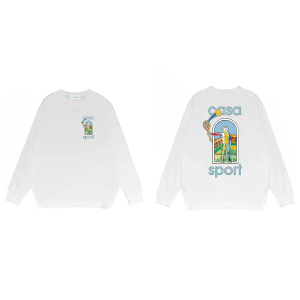 Candide x Mountain Motif Gray Oversized Long-Sleeve Sweatshirt - 13