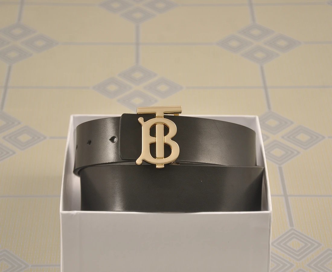 Burberry Belts TB monogram buckle belt image 5
