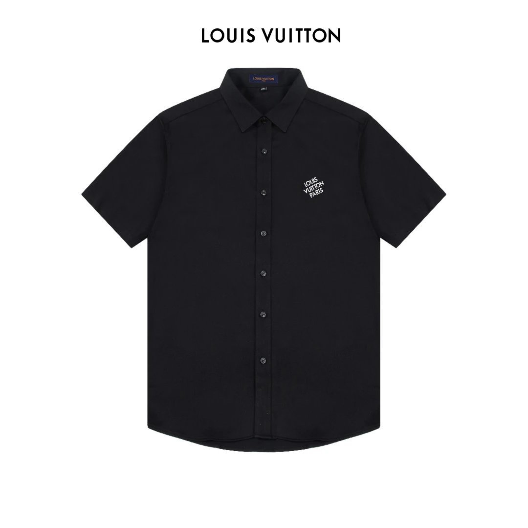 Louis Vuitton Shirts Short-sleeve printed button-up shirt image 13