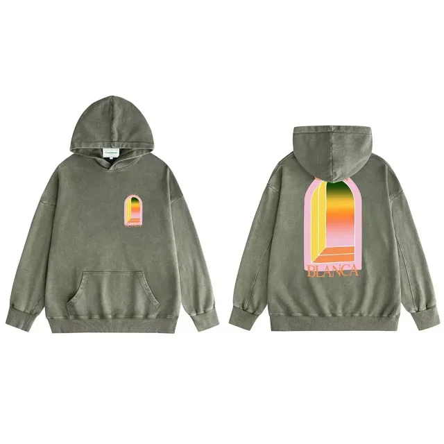 Casablanca Hoodies & Sweatshirts Graphic Print Pullover Hoodie product detail image 12