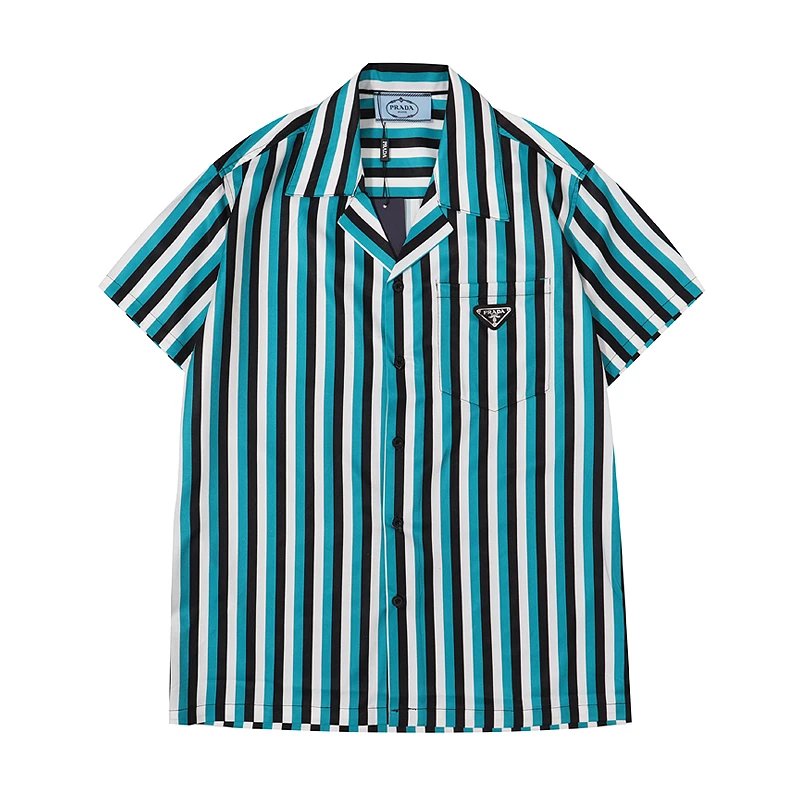 Prada Shirts Short-Sleeve Printed Button-Up Shirt image 5