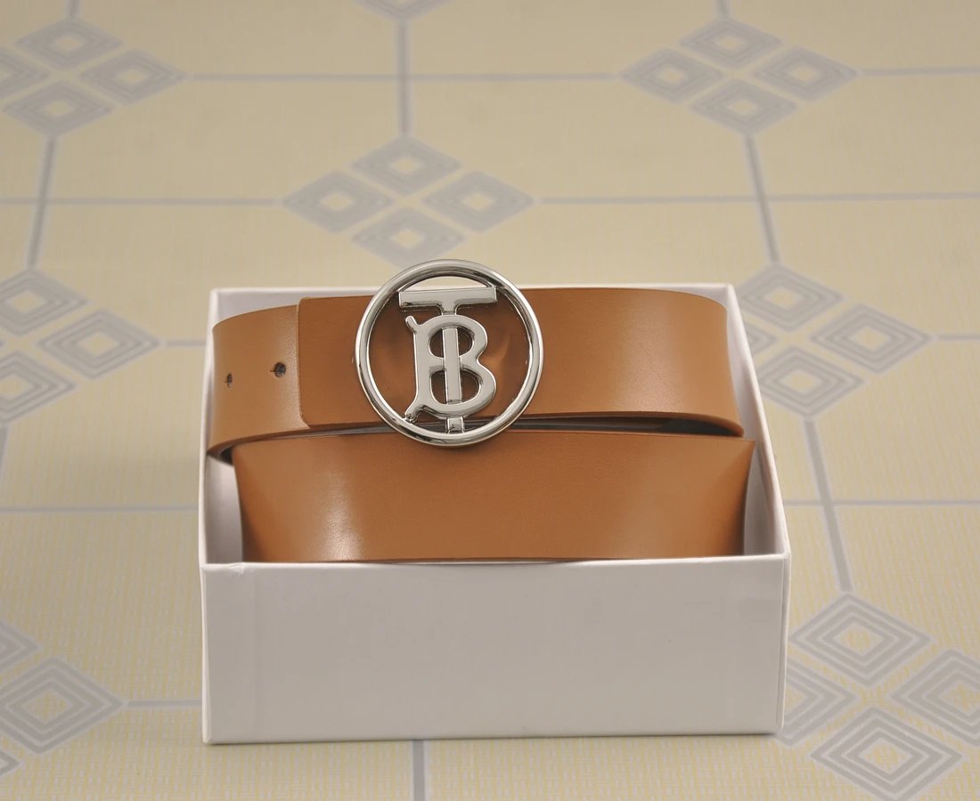 Burberry Belts Engraved monogram buckle image 10