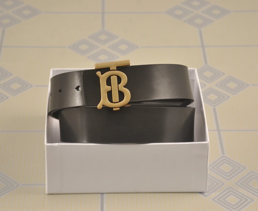 Burberry Belts TB monogram buckle belt image 4