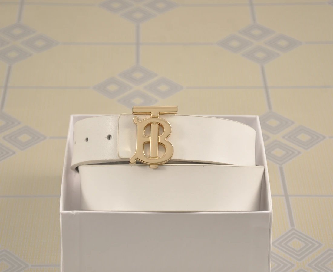 Burberry Belts TB monogram buckle belt image 12