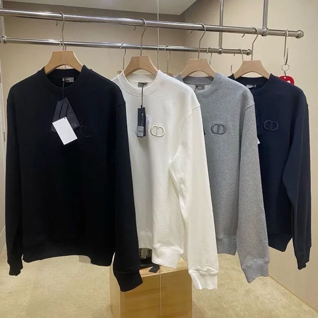 Unbranded Hoodies & Sweatshirts Pullover Hoodie with Kangaroo Pocket and Interlocking Letter Emblem product detail image 12