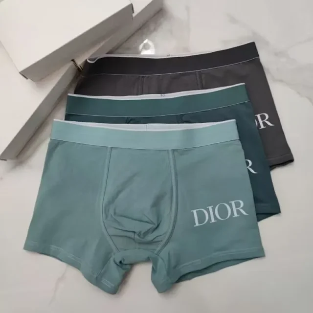 Dior Underwear Men's boxer briefs with spider embroidery product detail image 14