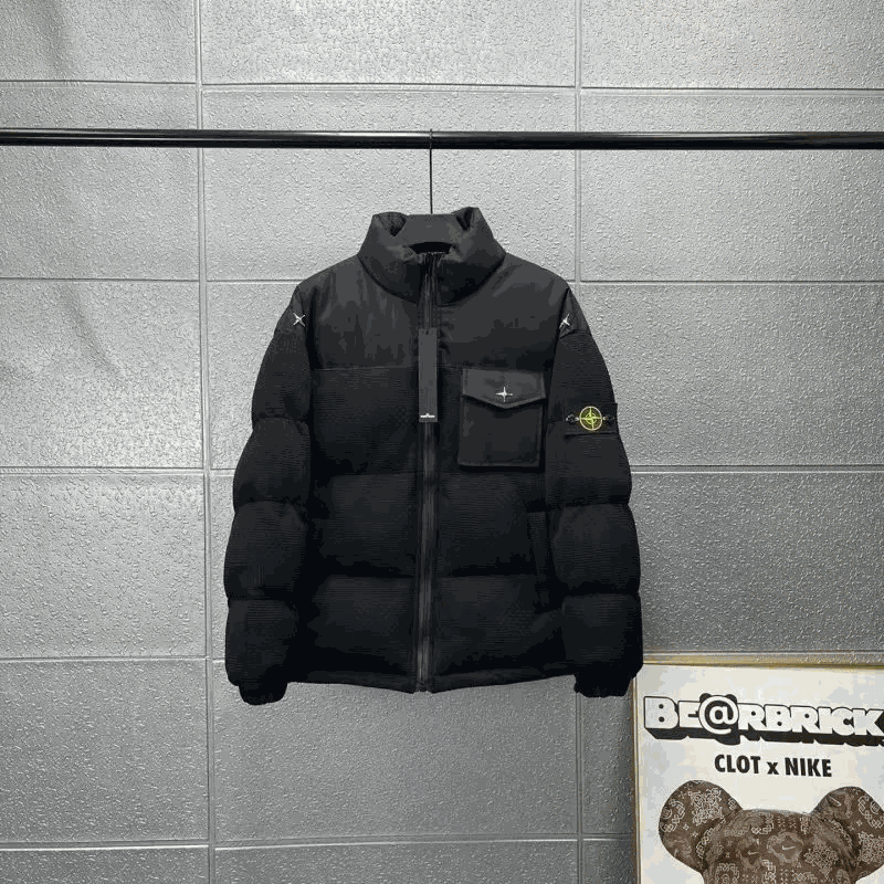 Stone Island puffer jacket QC photos
