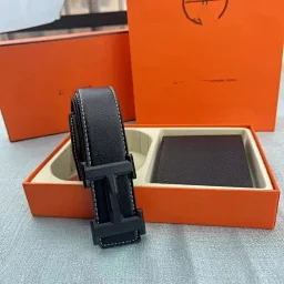 thumbnail for High quality belt wallet set