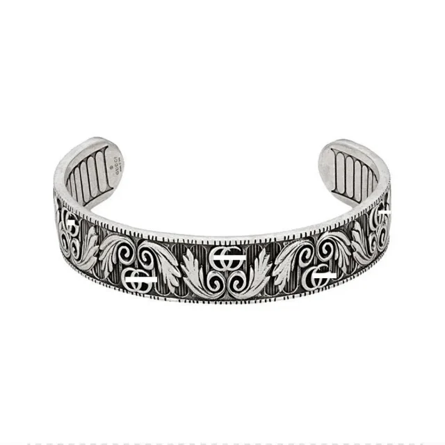 Gucci Jewelry Silver-Tone Bracelet Assortment product detail image 12