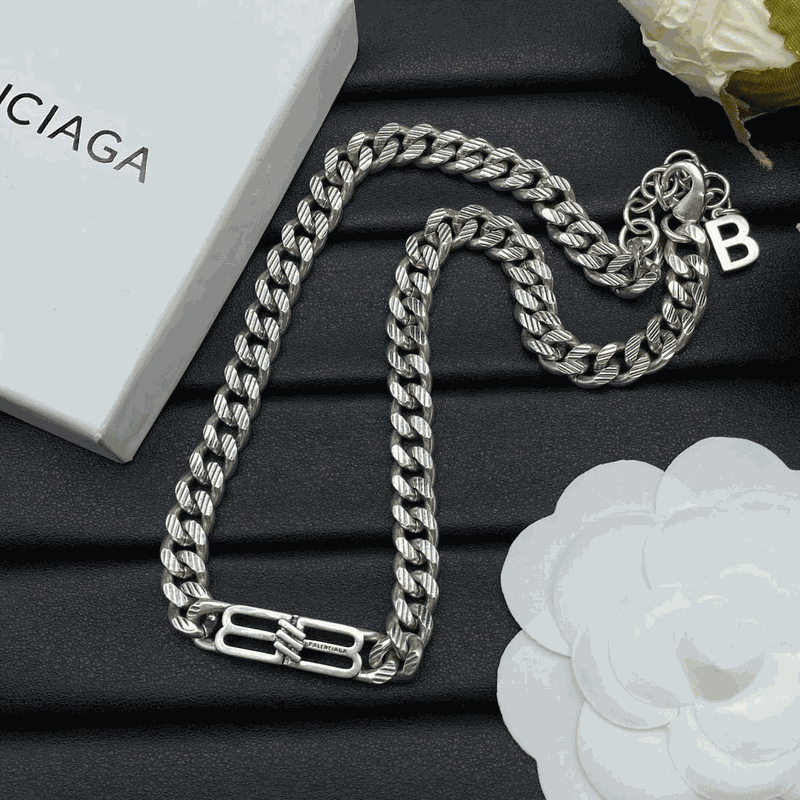 Balenciaga B22 Chain Necklace 