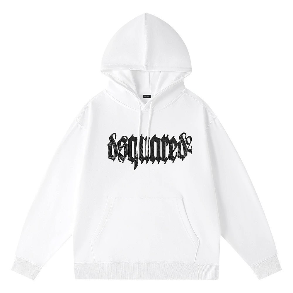 Dsquared2 Forever Graphic Hoodie and Sweatpants Set Black Casual Set product detail 14 in Litbuy spreadsheet finds