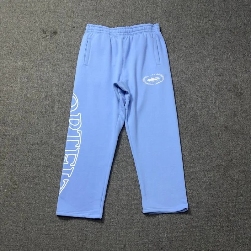 Blue Zip-Up Pants