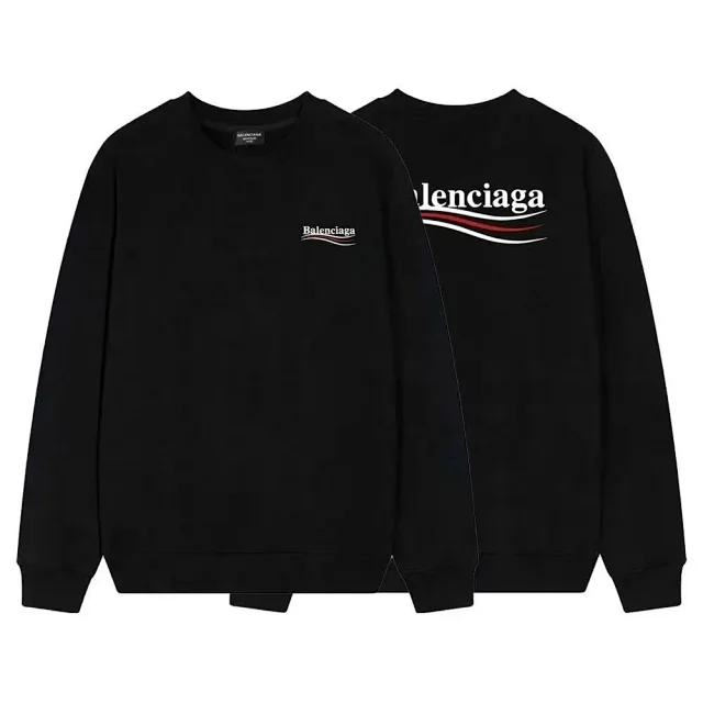 Balenciaga Hoodies & Sweatshirts Logo Graphic Crewneck Sweatshirt product detail image 12