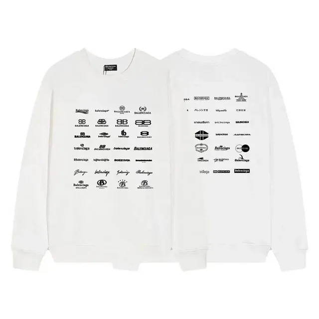 Balenciaga Hoodies & Sweatshirts Logo Graphic Crewneck Sweatshirt product detail image 11
