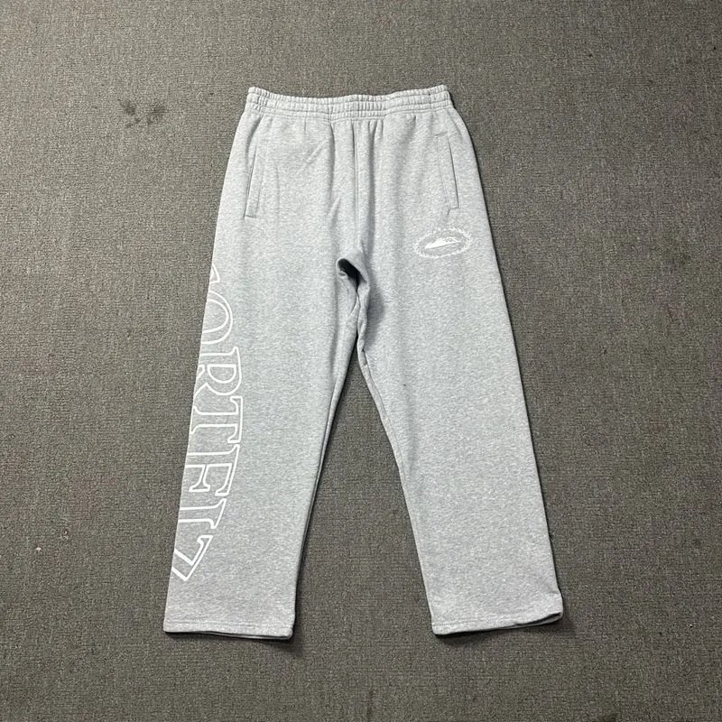 Gray Zip-Up Pants