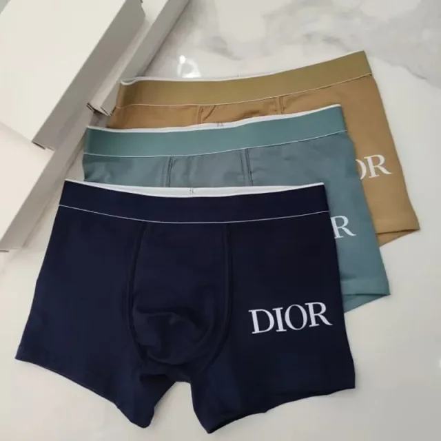Dior Underwear Men's boxer briefs with spider embroidery product detail image 11