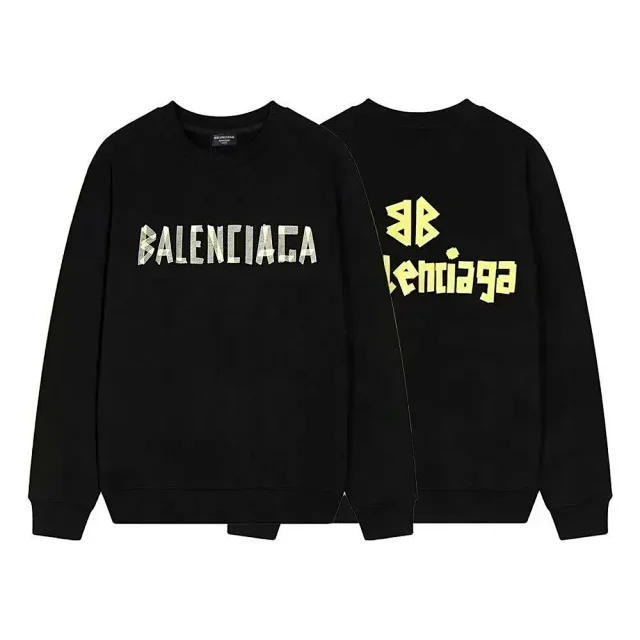 Balenciaga Hoodies & Sweatshirts Logo Graphic Crewneck Sweatshirt product detail image 13