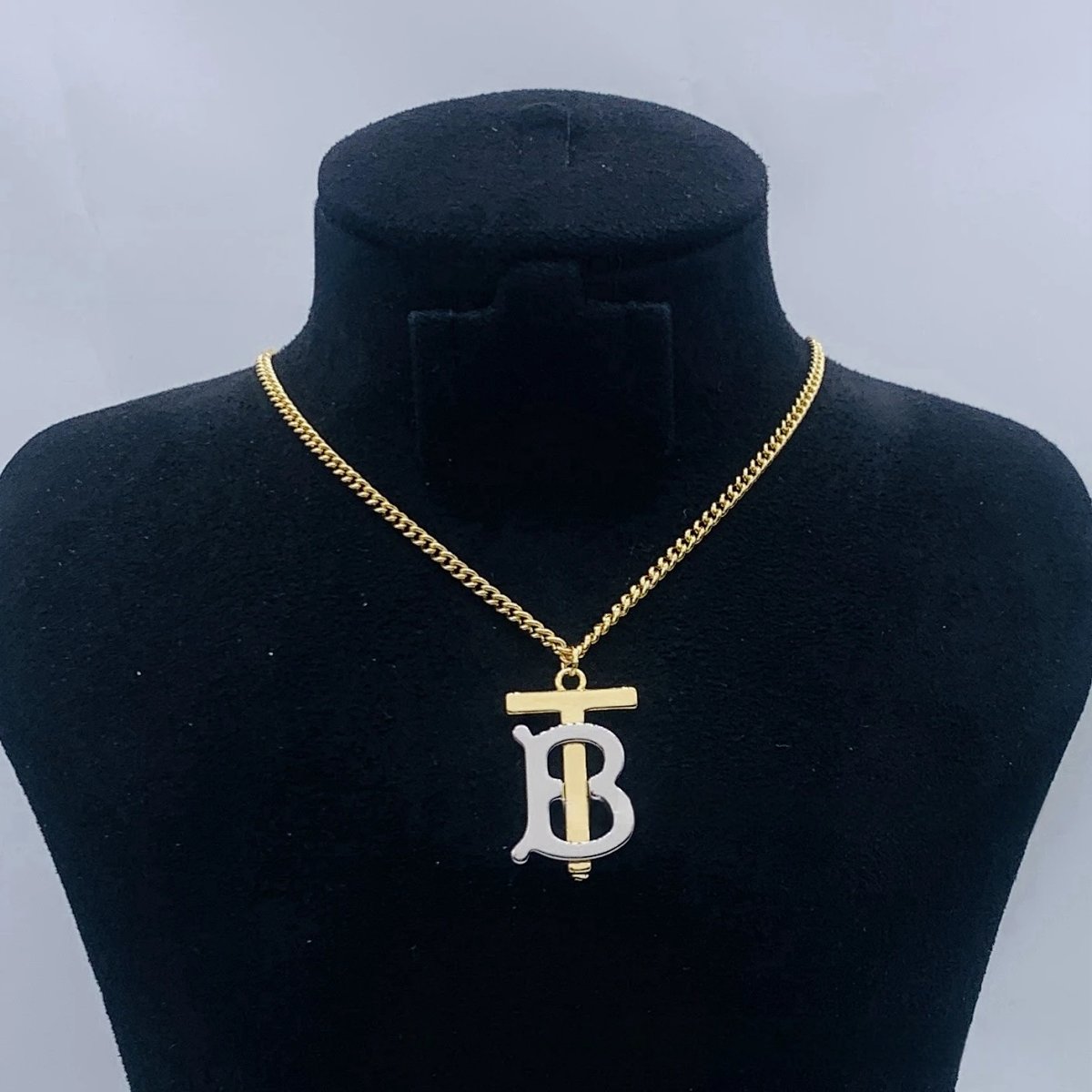 Design Layered Chain Necklace with Crystal and Letter B Pendant Gold Jewelry Necklaces product detail 16 in Litbuy spreadsheet finds