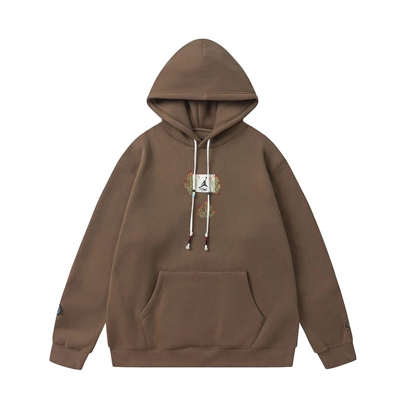 TS40 brown hoodie