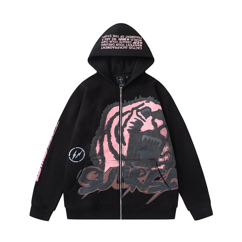 TS38 black hoodie