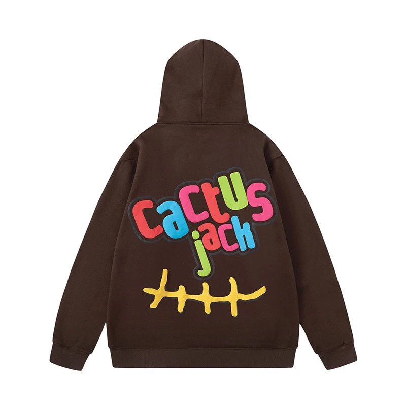 TS33 brown hoodie