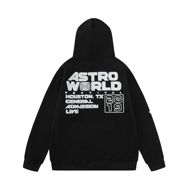 TS25 black hoodie