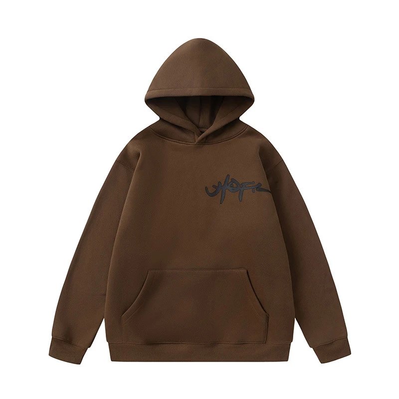 TS42 light coffee hoodie