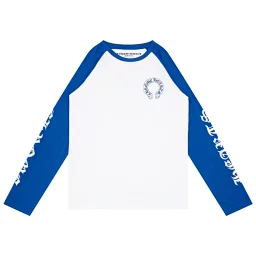 thumbnail for 24SS New CH Croling Cross Horseshoe Sanskrit Print Long Sleeve for Men and Women