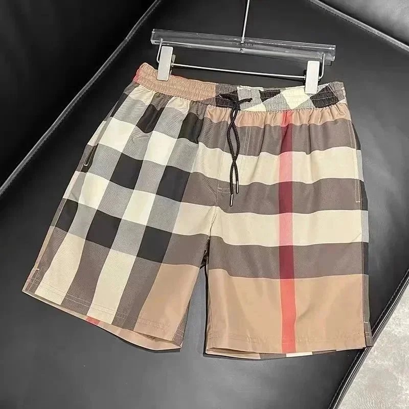 plaid shorts