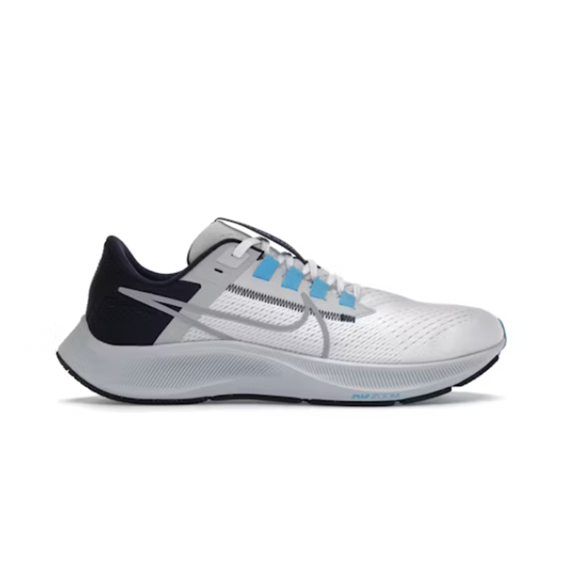 Nike Air Zoom Pegasus 38 Running Shoes - White/Blue - 2889875