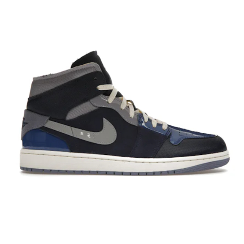 1 Mid SE Craft Obsidian French Blue Ashen Slate White Casual sneakers www.yupooz.com - 2233648