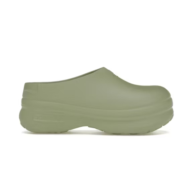 adiFOM Stan Smith Mule Silver Green www.yupooz.com - 2103837