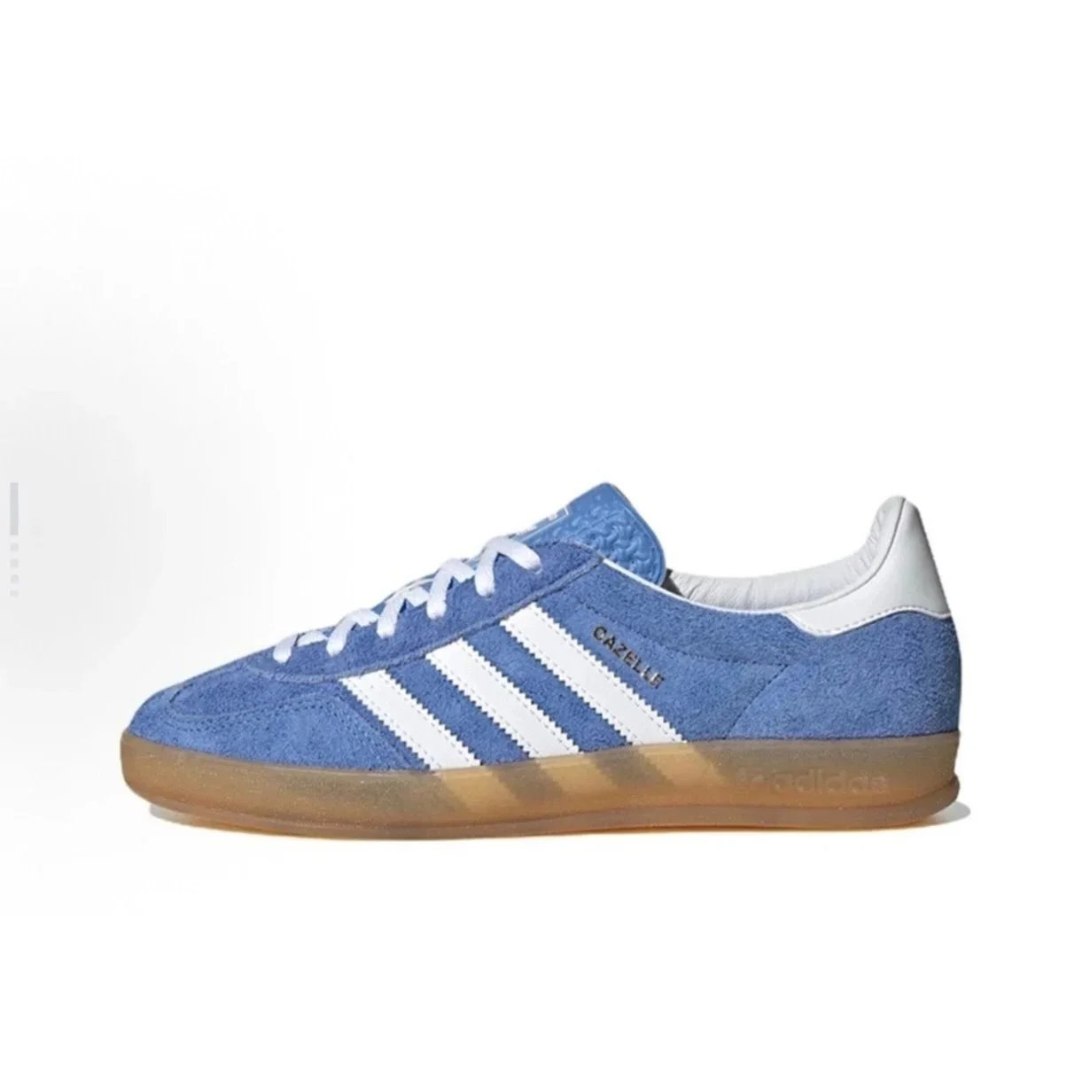 Blue white brown