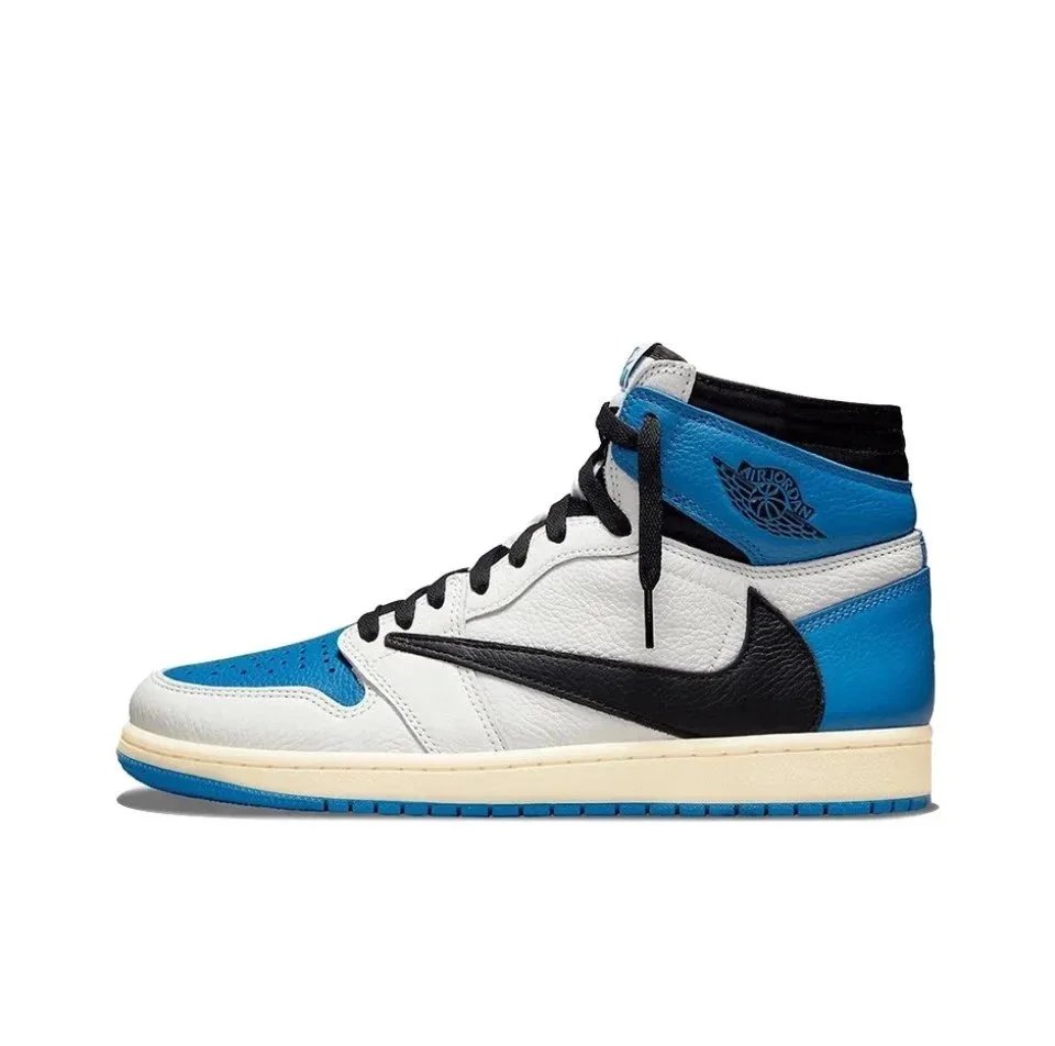 High Top White Blue