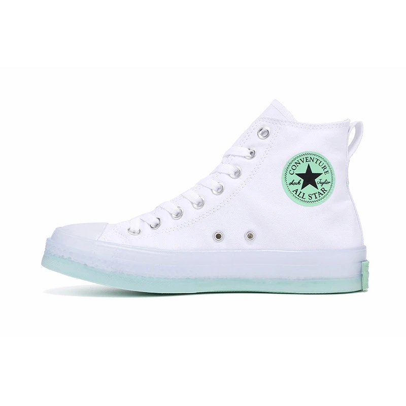 White Blue High Top - Recommend sizing down