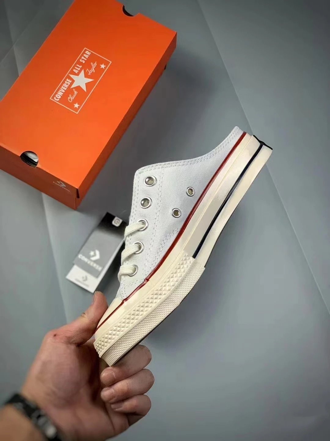 White Half Slide - Recommend sizing down