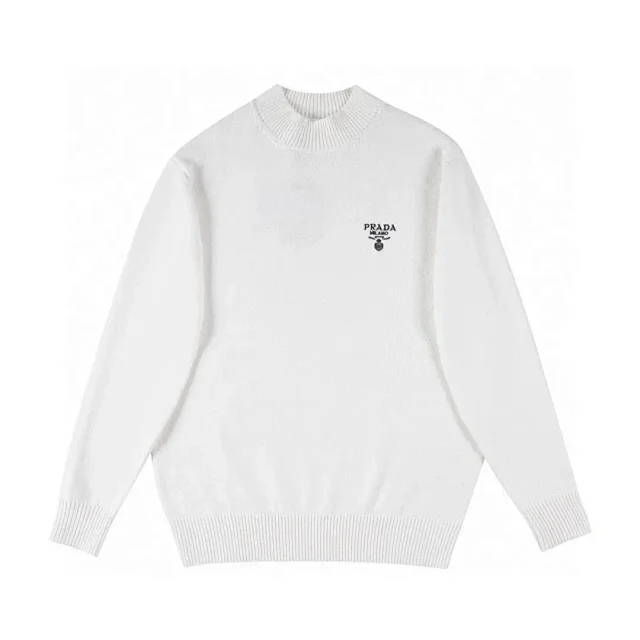 Stone Island Knitwear Compass-badge knit sweater product detail image 14
