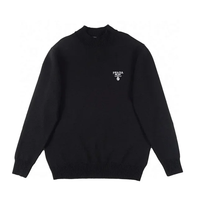 Stone Island Knitwear Compass-badge knit sweater product detail image 13