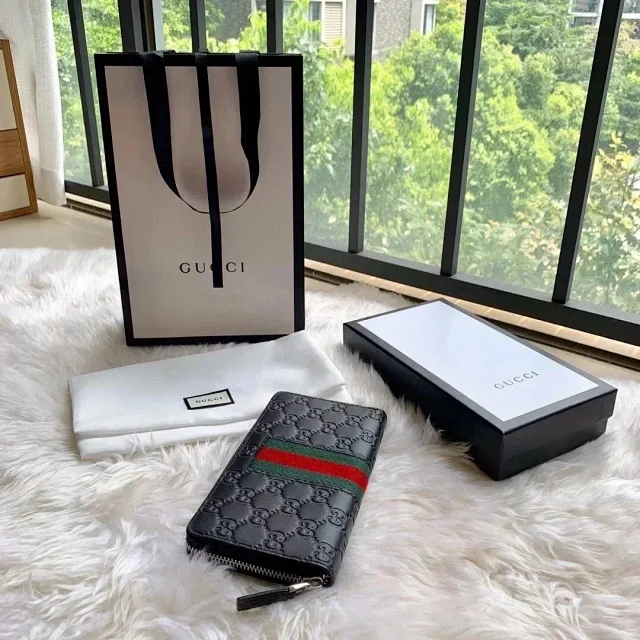 Gucci Wallets & Card Holders Zip-around long wallet with GG monogram and animal motif variants product detail image 8