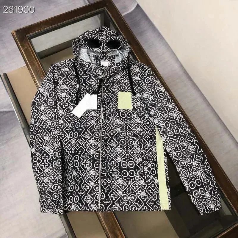 Fendi FF Monogram Hooded Windbreaker Jacket Multicolor Outerwear - 13