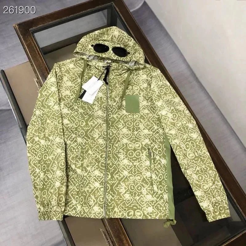 Fendi FF Monogram Hooded Windbreaker Jacket Multicolor Outerwear - 12