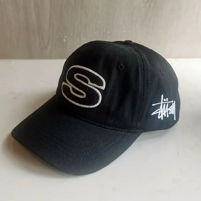 Stüssy Hats Embroidered S Logo Baseball Cap product detail image 9
