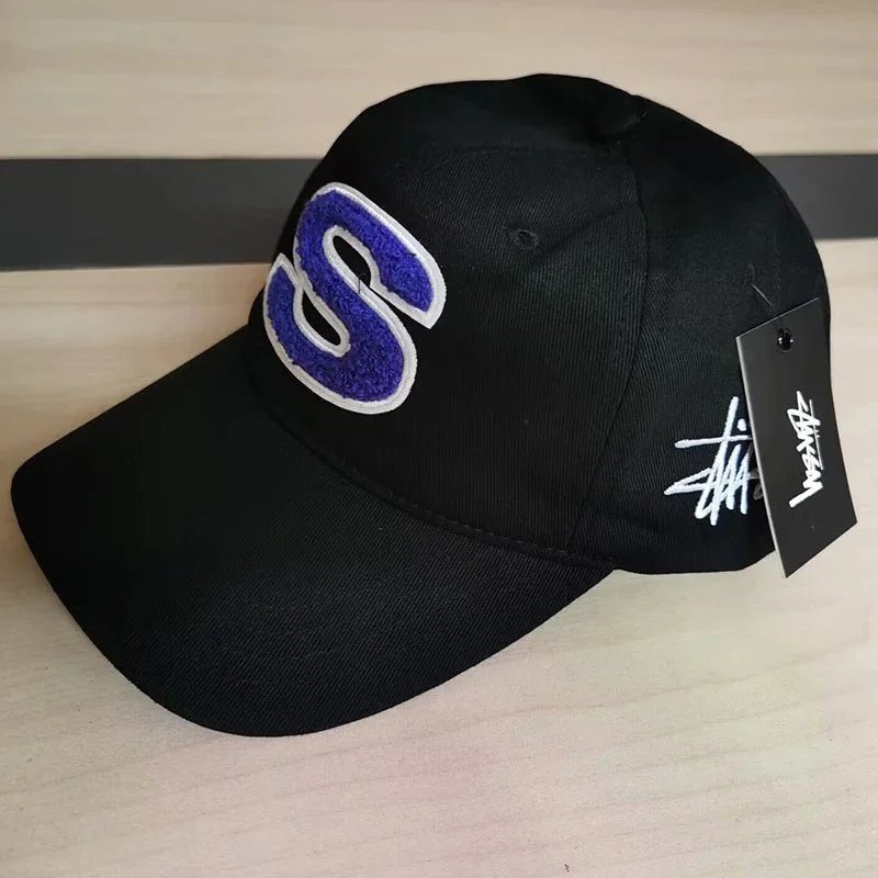 Stüssy Hats Embroidered S Logo Baseball Cap image 2