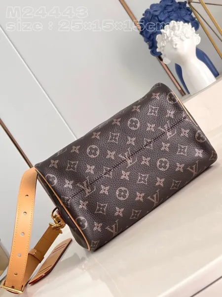 Louis Vuitton Monogram Canvas & Taurillon Leather Backpack Beige / Brown - 10