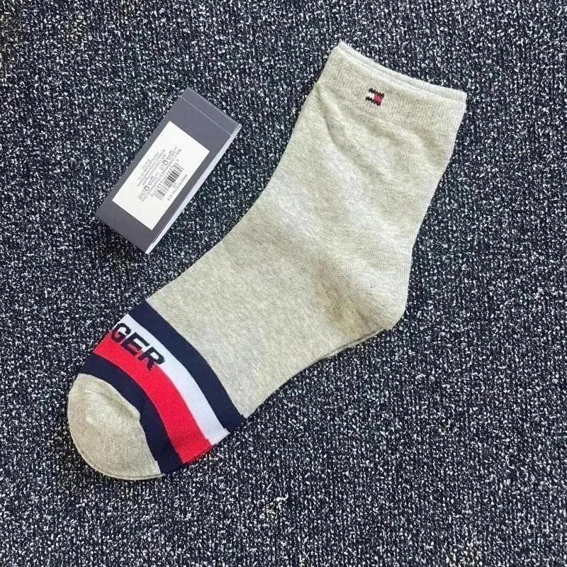 一双一卡包装 宽条灰