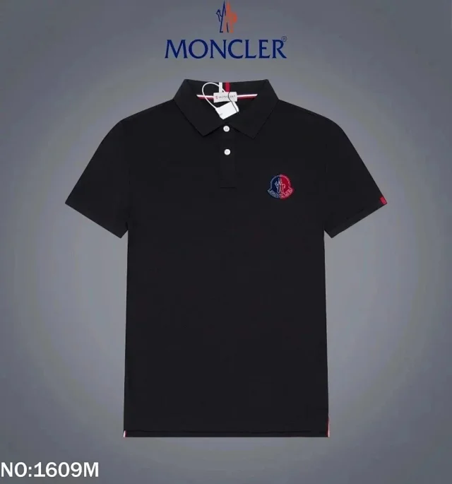 Moncler 1601M, 1602M, 1604M short-sleeve polo shirts product detail image 12